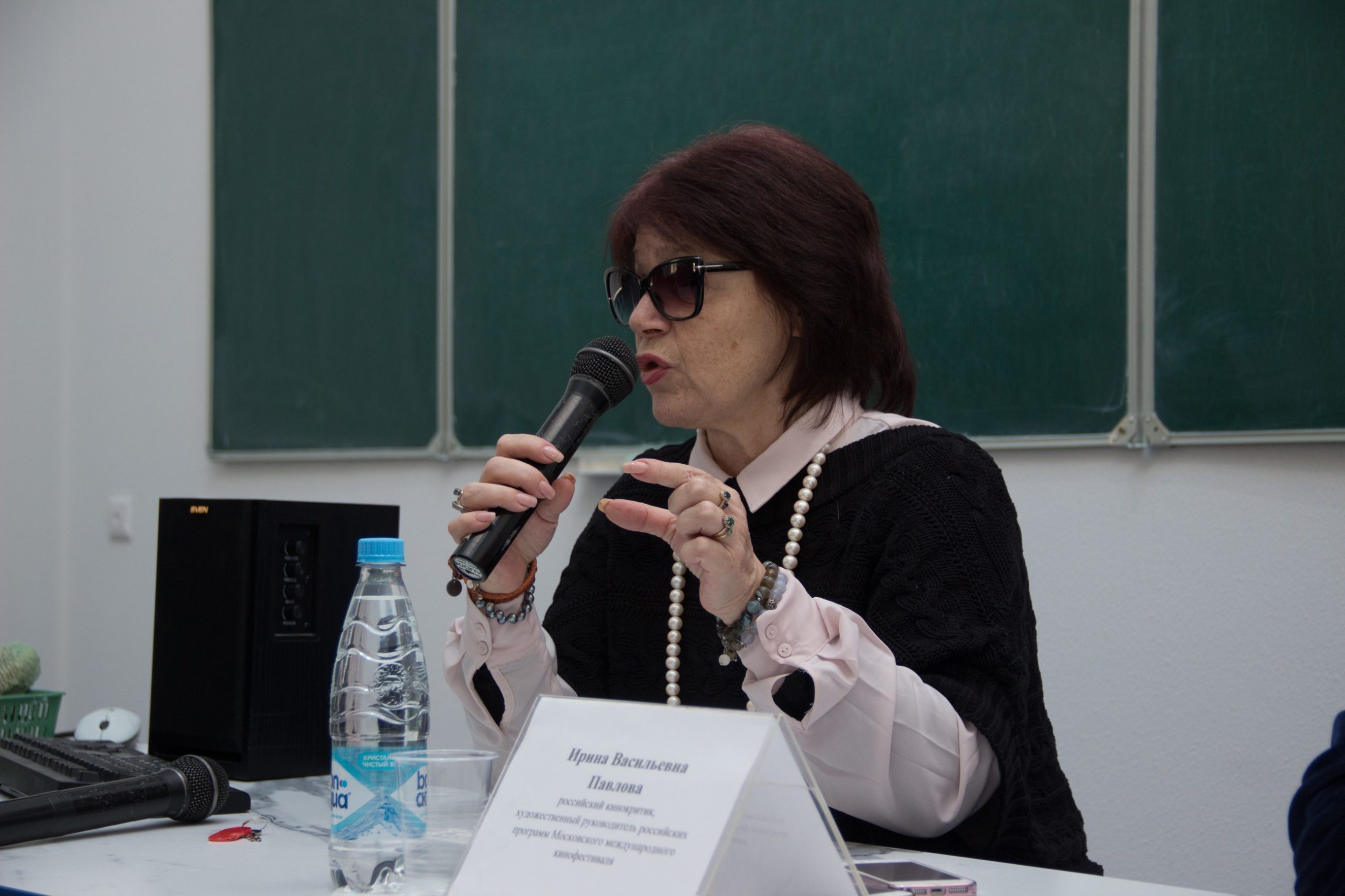 Встреча с известным кинокритиком России, сценаристом Ириной Павловой