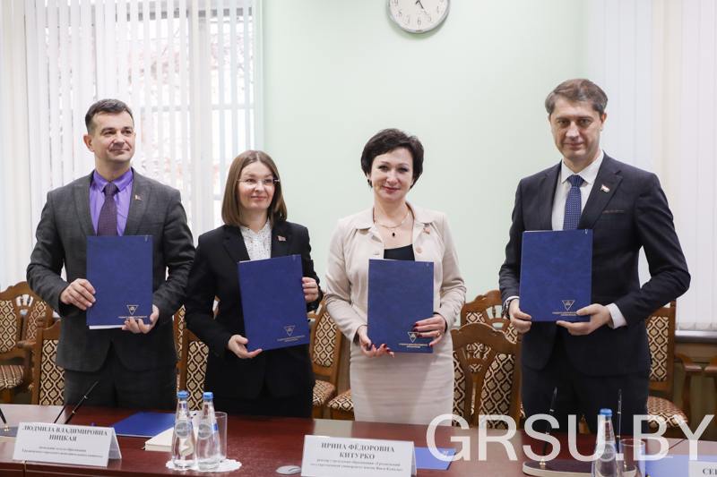 В Гродненском государственном университете имени Янки Купалы 27 ноября 2025 года подписан договор о создании медиагрупп на площадке профильных классов